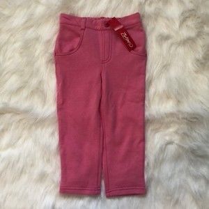 Zutano GIRLS Hot Pink Skinny Pant 3T